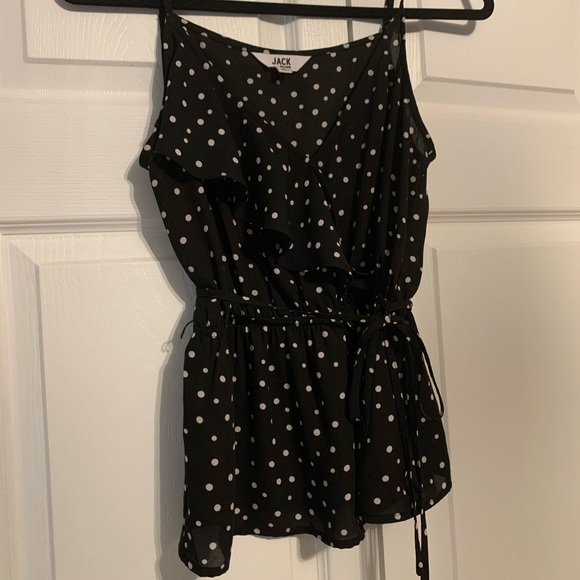 BB DAKOTA Ruffle Tank Top - Picture 1 of 4